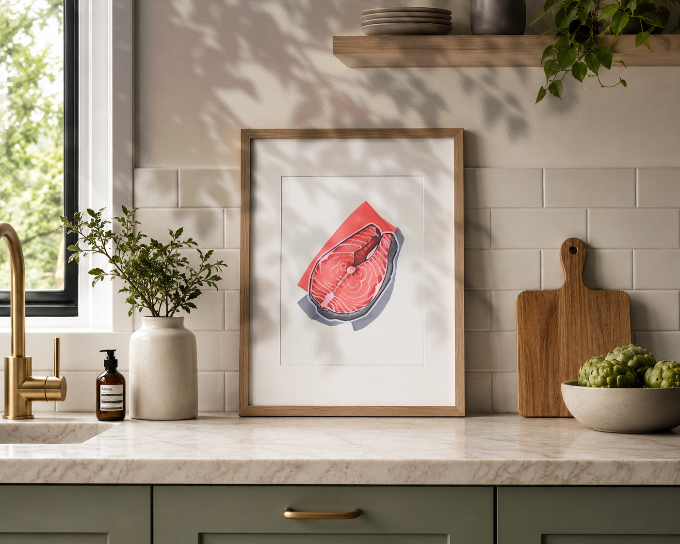 Salmon Art Print