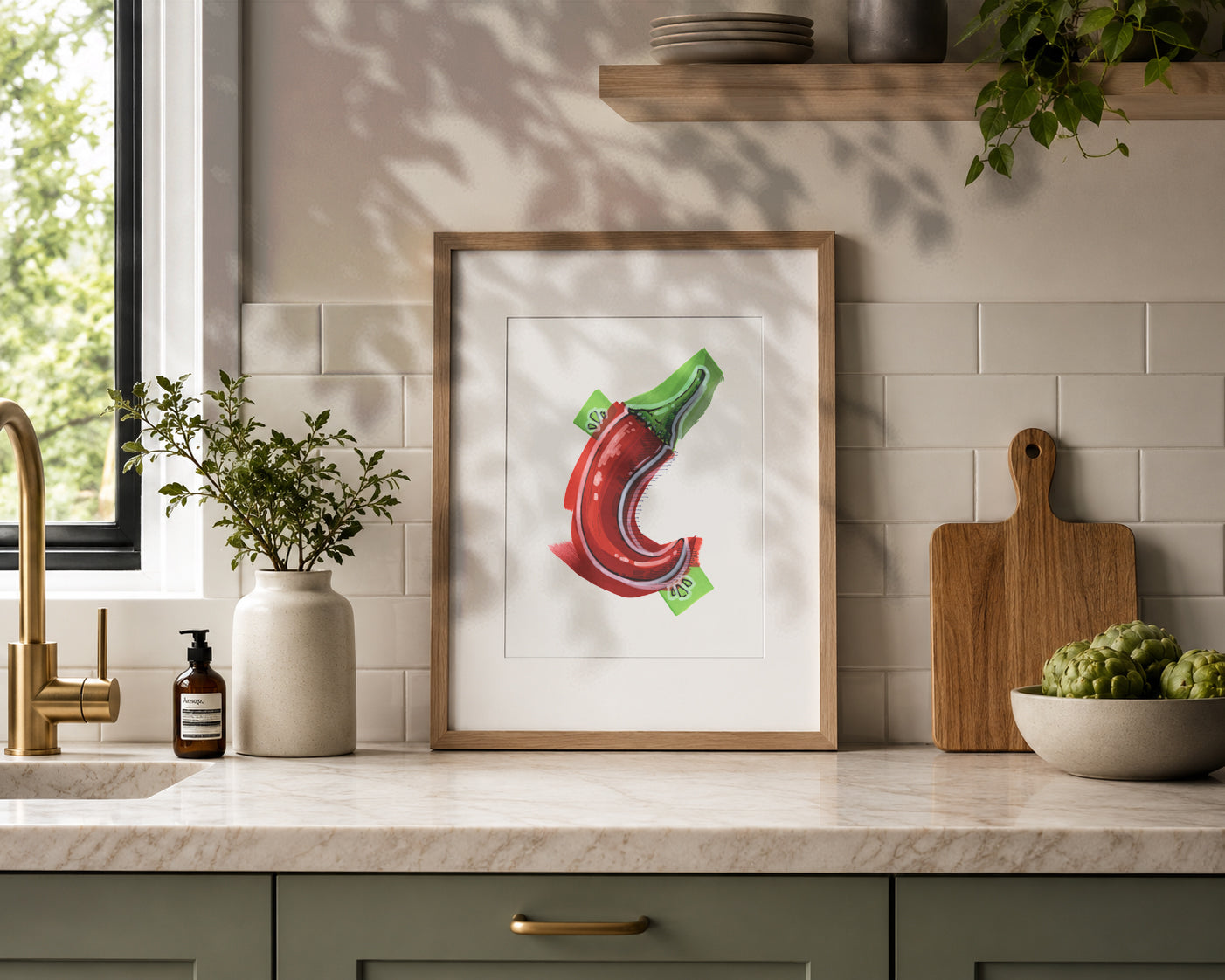 Pepper Art Print