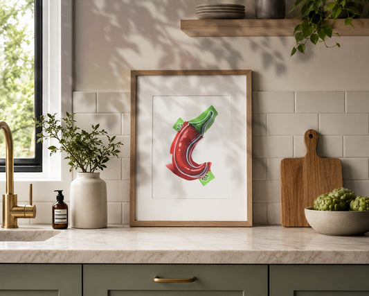 Pepper Art Print