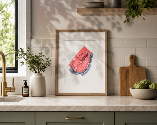 Salmon Art Print