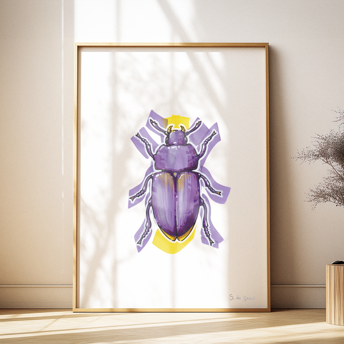 Scarab Art Print