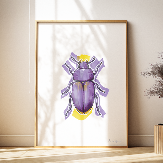 Scarab Art Print