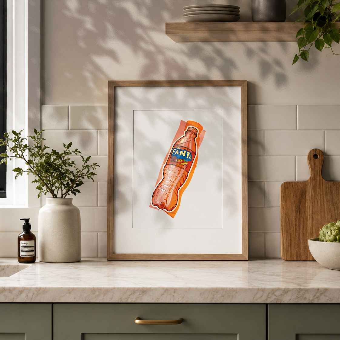 Fanta Art Print