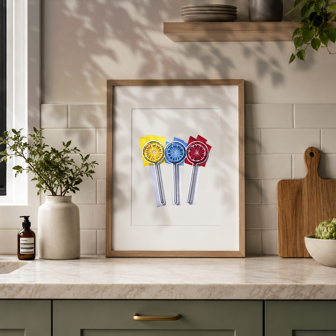 Lollipops Art Print