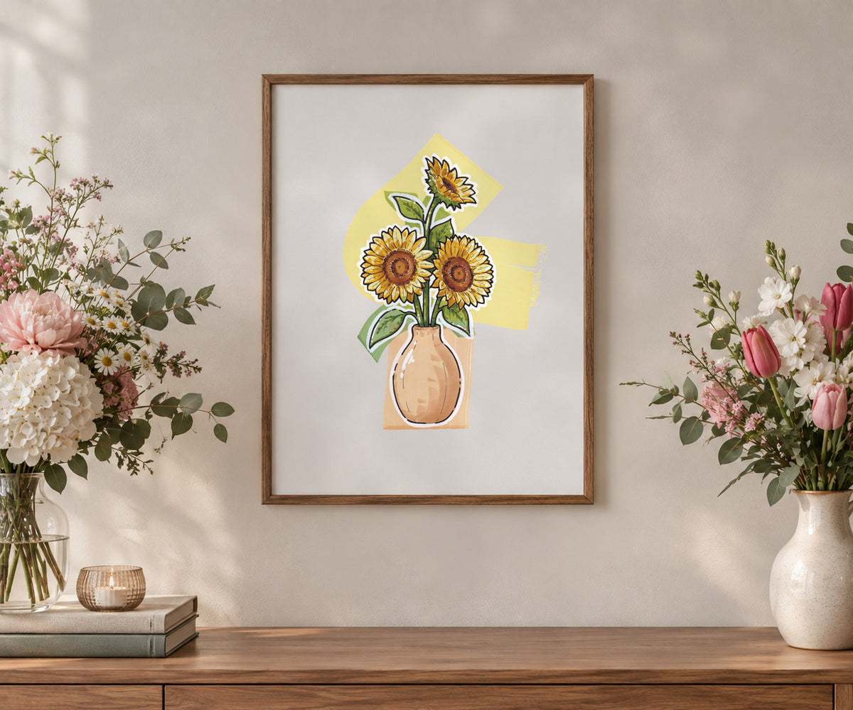 Sunflowers Art Print