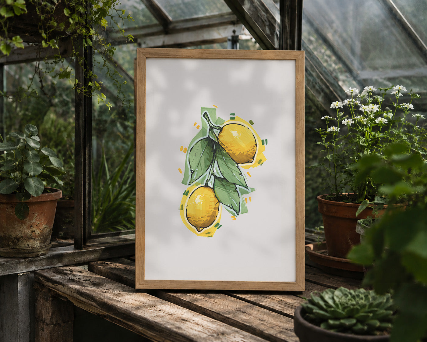 Lemon Art Print
