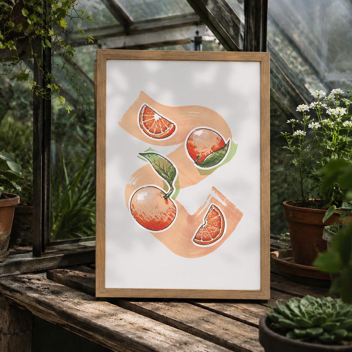 Tangarines Art Print